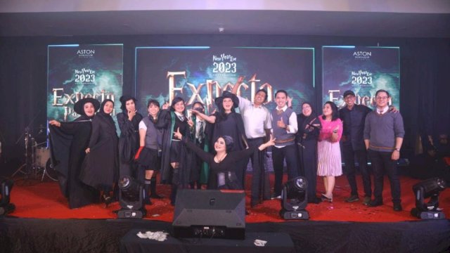 ASTON Makassar Sukses Gelar Malam Pergantian Tahun Bertajuk Expecto Patronum