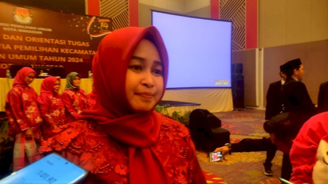 Komisioner KPU Kota Makassar, Endang Sari. Foto: Portalmedia.id/Al Fath