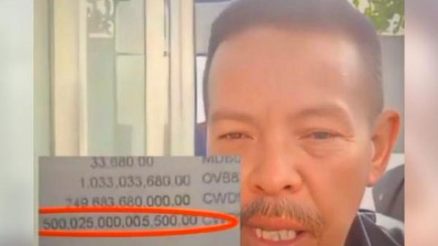 Video Pamer Saldo Rekening Rp 500 Triliun Hanya Editan, Bapak-bapak di Kaltim Minta Maaf