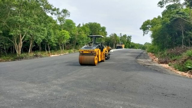 Pembangunan ruas Baru Tongkaraya -Goa Passea di Kabupaten Bulukumba sedikit lagi rampung/IST