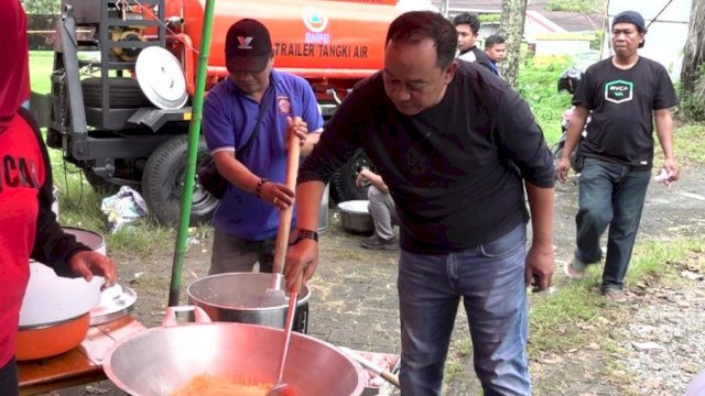 Pemkab Pangkep Dirikan Posko Tanggap Bencana dan Dapur Umum di Gedung Islamic Center