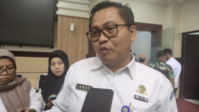 Kepala Badan Metereologi, Klimatologi dan Geofisika Wilayah IV Makassar, Irwan Slamet. Foto: Portalmedia.id/Al Fath