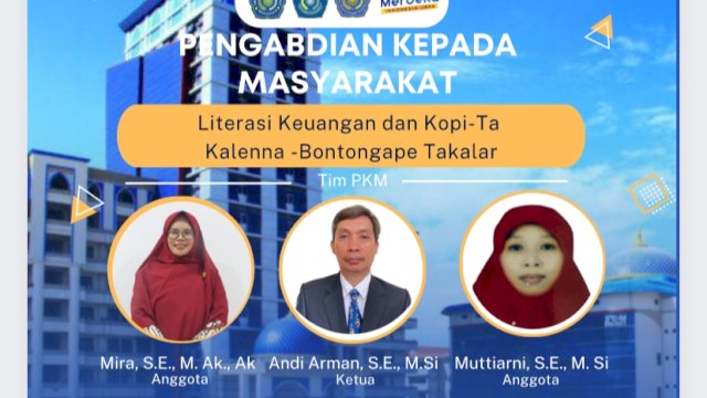 Tim PKM FEB Unismuh Tumbuhkan Literasi Keuangan Digital untuk Petani di Takalar