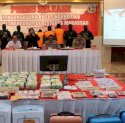 Kapolda Sulsel: 43,6 Kg Sabu dan 11.448 Butir Ekstasi Disembunyikan di Dalam AC Portable