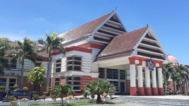 Kantor Bupati Kabupaten Jeneponto, Sulawesi Selatan. (Portal Media/Akbar Razak).