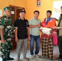 BNPB  Salurkan  Bantuan Logistik  ke Korban Angin Puting Beliung di Jeneponto