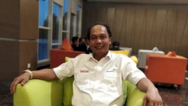 General Manager PT. Angkasapura Bandara Internasional Sultan Hasanuddin Makassar, Mahyudi (Portal Media/Al Fath)