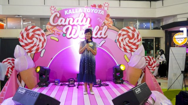 Kalla Toyota Candy World Hadirkan Beragam Activity Menarik di Mari