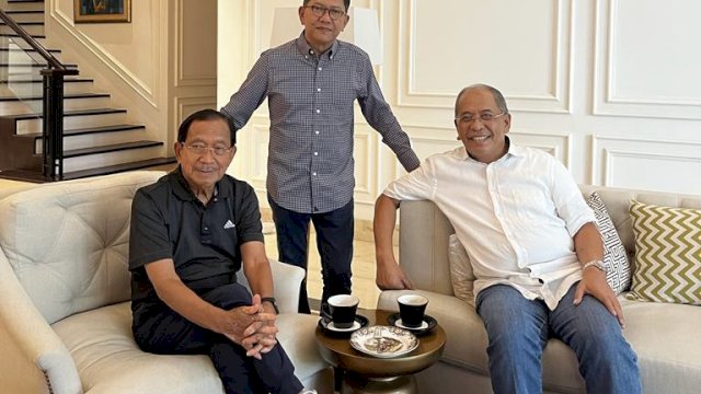 Potret IAS bersama Tanri dan Emil Abeng di Jakarta.