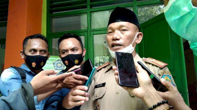 Kepala Dinas Pendidikan dan Kebudayaan (Disdikbud) Kabupaten Jeneponto, Sulawesi Selatan, Nur Alam Basir. (Portal Media/Akbar Razak).