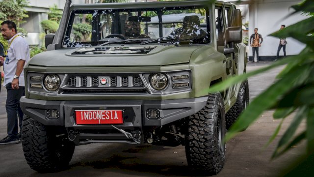 Ranops TNI 4x4 WD terbaru produksi PT Pindad diberi nama &lsquo;Maung&rsquo; 