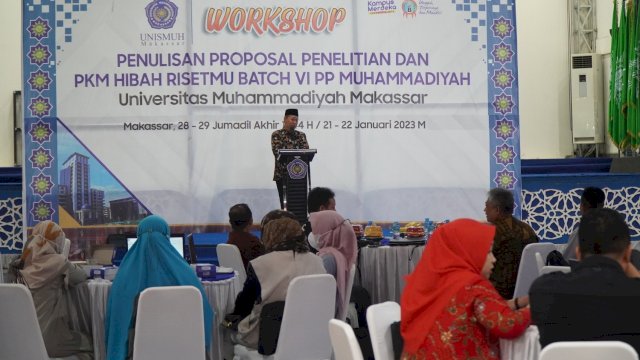 Workshop Penulisan Proposal Penelitian dan PKM Hibah Risetmu Batch VI/Ist