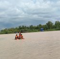 Seorang Wanita Dikabarkan Jatuh dari Perahu Penyebrangan di Sungai Jeneberang, Tim SAR Gabungan Lakukan Pencarian