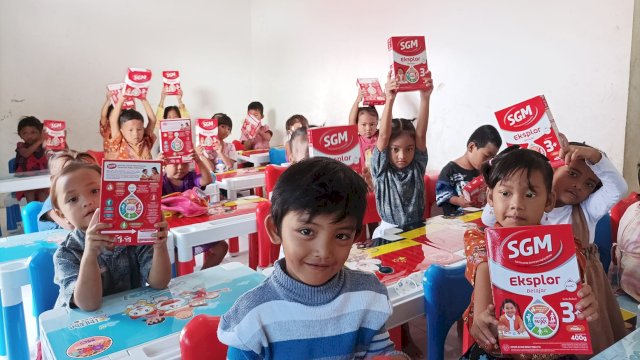 Gerakan Sosial SGM Eksplor, Dukung Pendidikan dan Nutrisi Anak di Indonesia