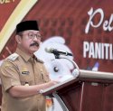 KPU Lantik Anggota PPS, Wabup Gowa: Siap Sukseskan Pemilu 