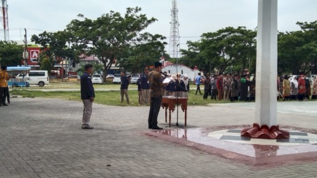 Sebanyak 339 anggota PPS resmi dilantik oleh Komisi Pemilihan Umum (KPU) Kabupaten Jeneponto, Sulawesi Selatan, Selasa (24/1/2023). Foto: ist