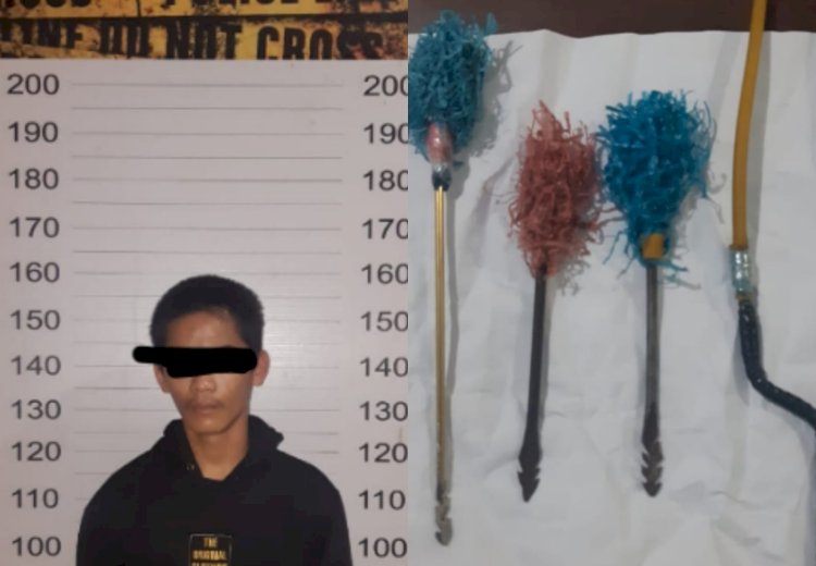 Hendak Serang Warga dengan Busur Panah, Remaja di Makassar Digelandang Polisi