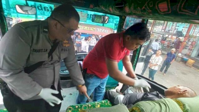 Dikira Tidur Sepanjang Perjalanan, Supir Tronton Ini Meninggal di Atas Bus