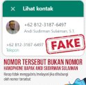 Hati-hati Penipuan, Pelaku Catut Nama Gubernur Sulsel