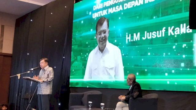 Talk Show bisnis yang digelar oleh Kalla Group bertema 'Dari Pengusaha Ke Pengusaha Untuk Masa Depan Indonesia'(Portal Media/Al Fath)