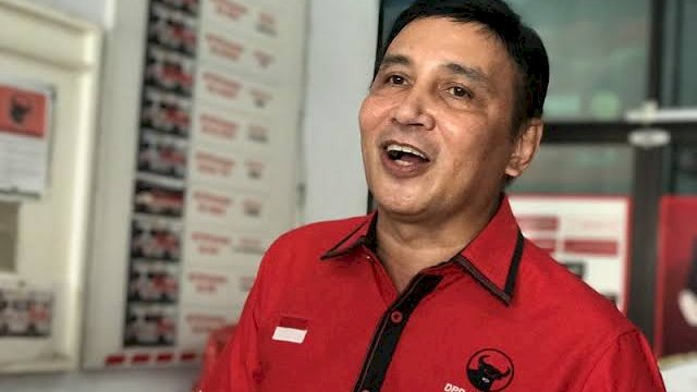 Anggota Fraksi PDI-P DPRD Sulsel Rudi Pieter Goni memilih bungkam terkait pemeriksaannya di KPK/Int