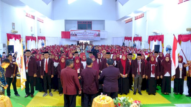 Dewan Pengurus Daerah (DPD) Persatuan Perawat Nasional Indonesia (PPNI) Kabupaten Jeneponto, Sulawesi Selatan, periode 2022-2025 resmi dikukuhkan. (IST)
