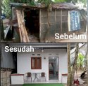 Dua Tahun Tinggal di Gubuk, Polda Sulsel Sulap Rumah Single Parent di Gowa Jadi Layak Huni