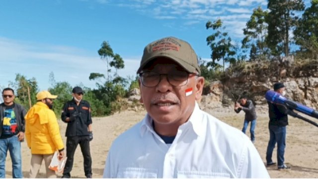 Arief Ilham Sirajuddin saat berkunjung ke Agrowisata Bontolojong Kabupaten Jeneponto(Portal Media/Akbar)