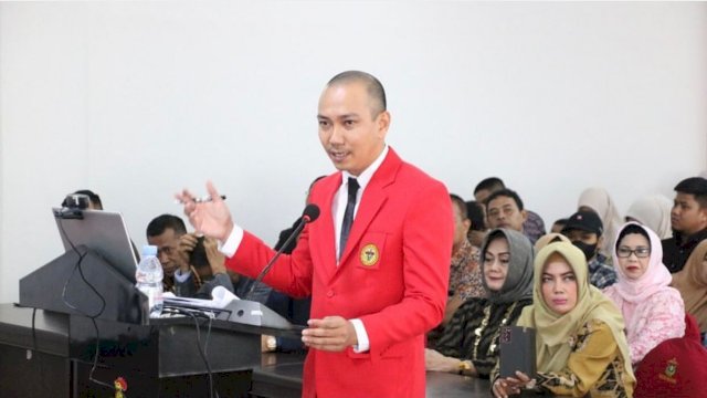 Fungsional Perancang Peraturan Perundang-Undangan Ahli Muda DPRD Provinsi Sulawesi Selatan Wara Sarjono. Foto: ist