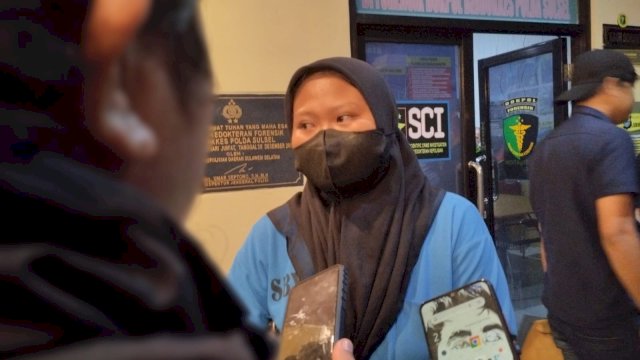 Istri almarhum Firdaus yakni Riska (27)/Ist