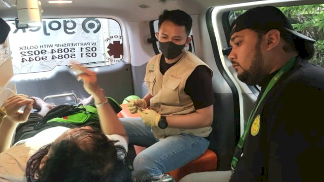 Cerita Dian Karmila: Bebas dari Cengkraman Maut Usai  Menerima Pertolongan Tim Satgas GojeK
