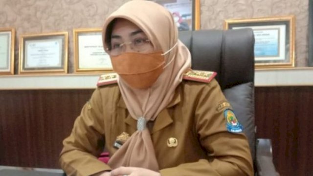 Kepala Dinas Kesehatan Jeneponto Syusanti Mansur (Portal Media/Akbar Razak) 