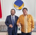 Kata Pengamat Soal Pertemuan Surya Paloh dan Airlangga
