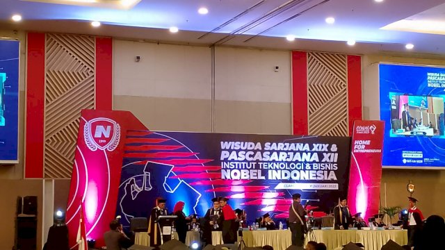 ITB Nobel Menamatkan 231 Alumni di Hotel Claro Makassar