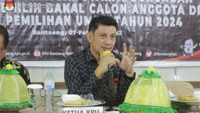 Ketua Divisi Teknis KPU Kabupaten Bantaeng, Lukman HS. (IST)