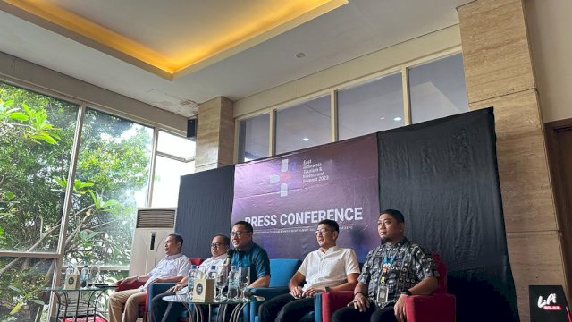 Press Conference East Indonesia Tourism and Investment Summit 2023. Foto: ist