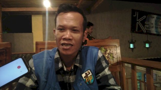 Muhammad Ruslan terpilih sebagai Ketua Dewan Pengurus Daerah (DPD) Komite Nasional Pemuda Indonesia (KNPI) Kabupaten Jeneponto, Sulawesi Selatan, periode 2023-2026. Foto: Portalmedia.id/Akbar Razak