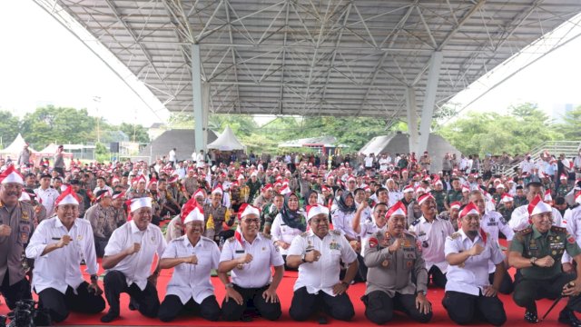 Manre Sipulung bersama tiga pilar Kamtibmas dalam rangka antisipasi pengamanan Pemilu 2024/Ist