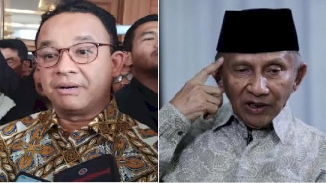 Anies Baswedan dan Amien Rais