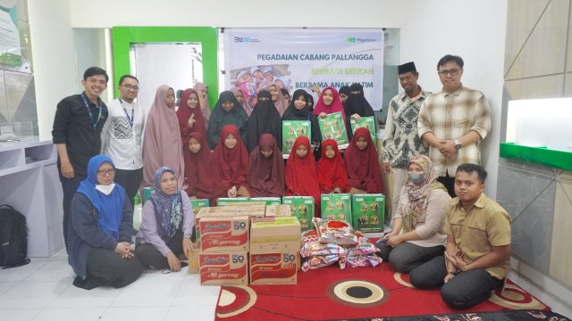 Wujudkan Pembangunan Berkelanjutan dan SDGs, PT Pegadaian Bantu 92 Panti Asuhan di Wilayah Kerja Kanwil Makassar