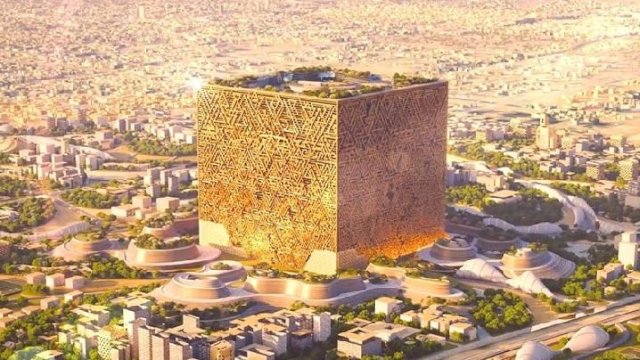  Mengenal Mukaab, Proyek Bangunan Pencakar Langit Arab Saudi Berbentuk Kubik