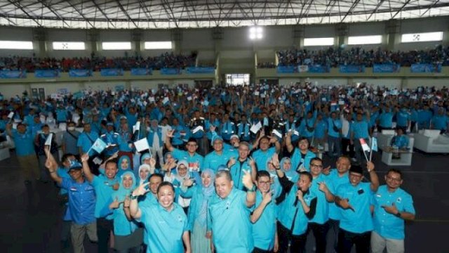 Deklarasi Partai Gelora beberapa waktu lalu. Foto: dok Portalmedia.id