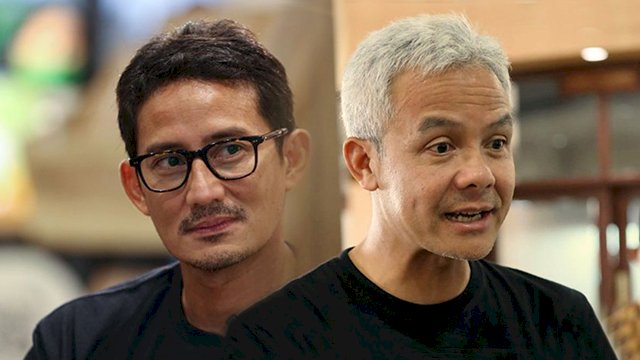 Ganjar Pranowo dan Sandiaga Uno 