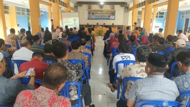 Bupati Kabupaten Bantaeng, Sulawesi Selatan, Ilham Azikin menghadiri pembukaan Musrenbang Kecamatan Tompobulu, di Kantor Kecamatan Tompobulu, Kamis, (23/2/2023). Foto: ist 