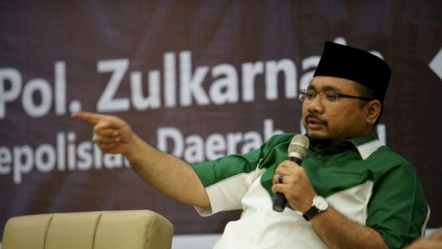 Ketua Umum PP GP Ansor Yaqut Cholil Qoumas 