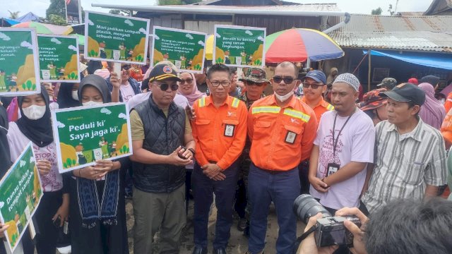 Kegiatan Hari Peduli Sampah Nasional (HPSN) di Kecamatan Nuha.