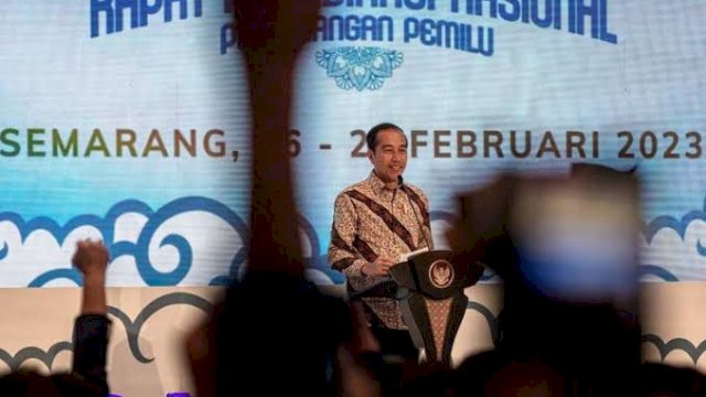 Hadiri Rakornas PAN, Jokowi: Saya Tidak Absen Capres, Semua Sudah Tahu Siapa