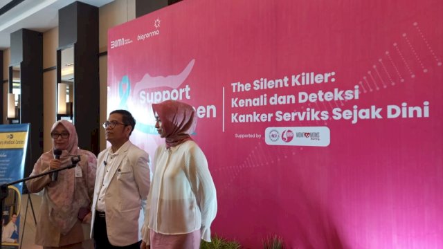 Ketua Dewan Pembina Perkumpulan Obstetri dan Ginekologi Indonesia (POGI) Cabang Makassar Dr. Syahrul Rauf(Portal Media/Fitri)