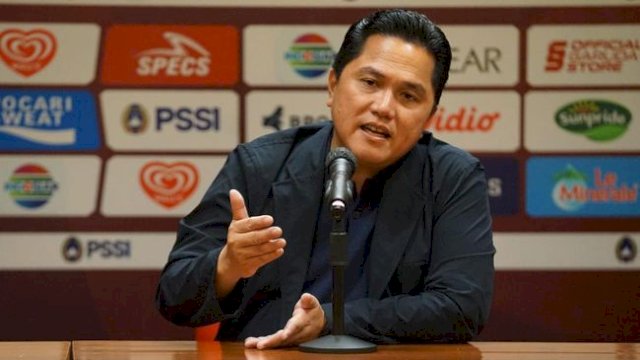 Ketua Umum PSSI, Erick Thohir. Foto: dok cnn