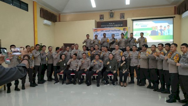 Sasar Pekerja Desa,  BPJS Ketenagakerjaan Bangun Kerjasama dengan Bhabinkamtibmas Cabang Bantaeng